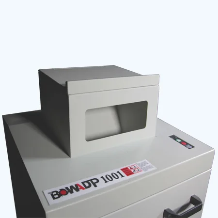 BOWADP 1002 SSD Shredder - depei bowadp 1002 ssd shredder DIN 66399 / ISO 21964 e-4 ssd veilig vernietigen