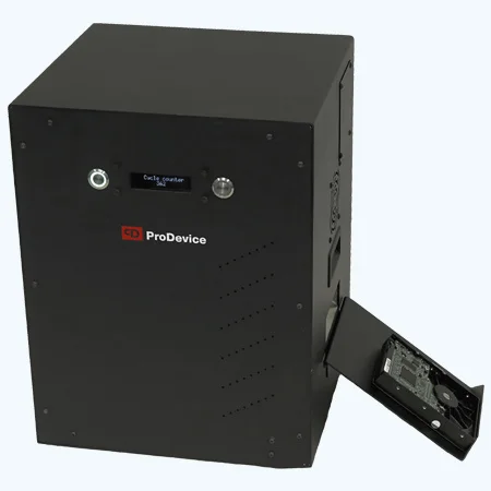 ProDevice ASM240+ - prodevice asm240+ harddisk degausser tcp/ip netwerk aansluiting ppms